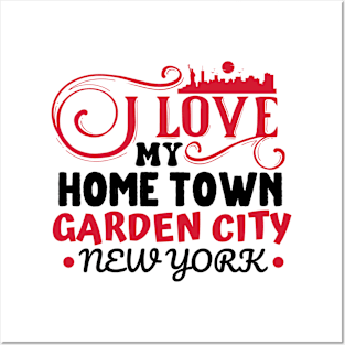 I love Garden City New York Posters and Art